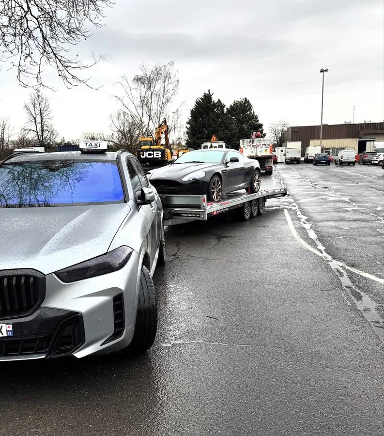 BMW X5 transport véhicule BRNC